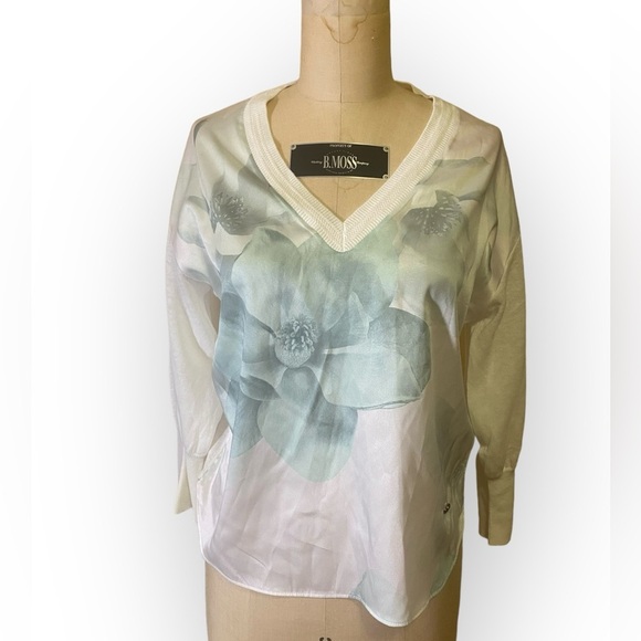 Ted Baker London Floral shirt US size 6 - Picture 1 of 10